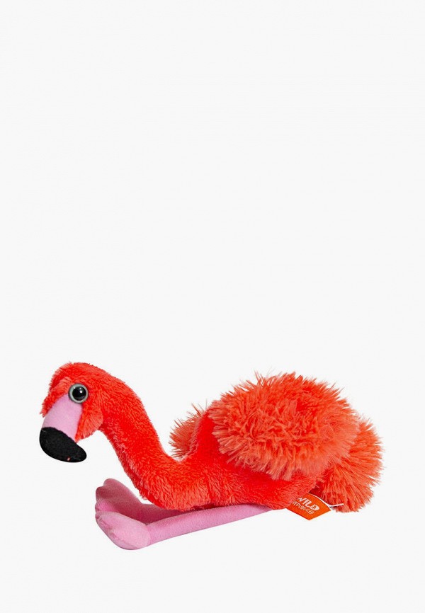 

Игрушка мягкая Wild Republic, Коралловый, Фламинго, 16 см