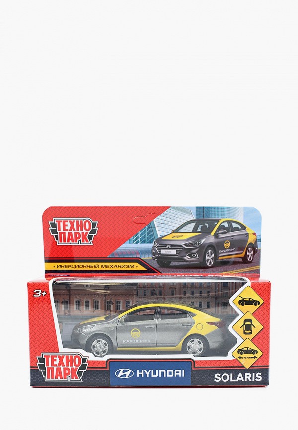 

Игрушка интерактивная Технопарк, Серый, «Hyundai Solaris. Каршеринг», 12 см