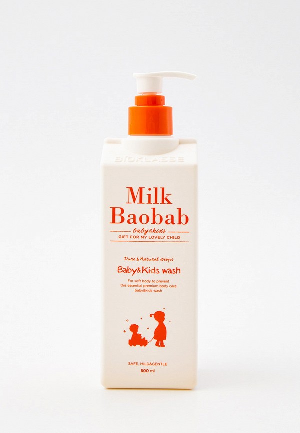 

Гель для душа Milk Baobab, Прозрачный, B&K, 500 мл