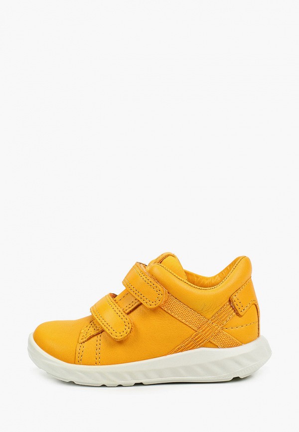Ботинки для девочки Ecco цвет желтый 
