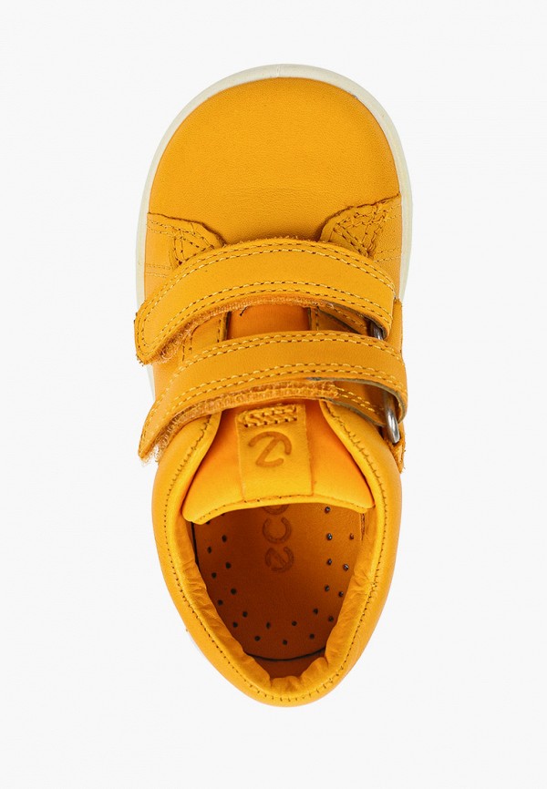 Ботинки для девочки Ecco цвет желтый  Фото 4