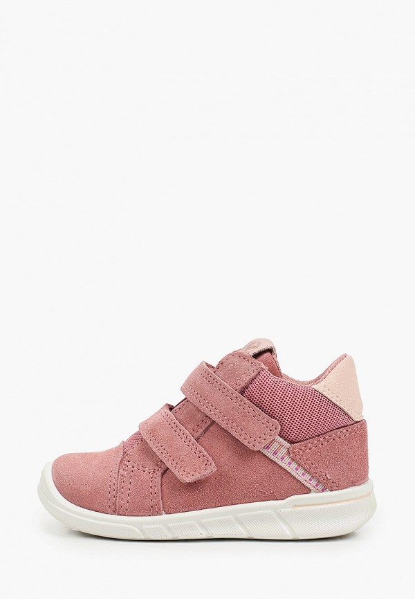 Ботинки для девочки Ecco цвет розовый  Фото 1