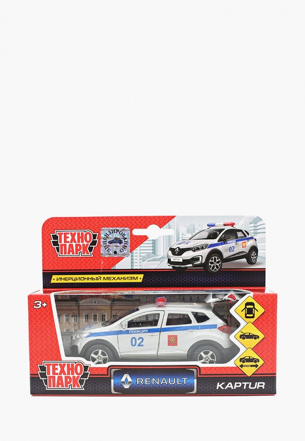 

Игрушка Технопарк, Белый, Renault Kaptur. Полиция, 12 см.