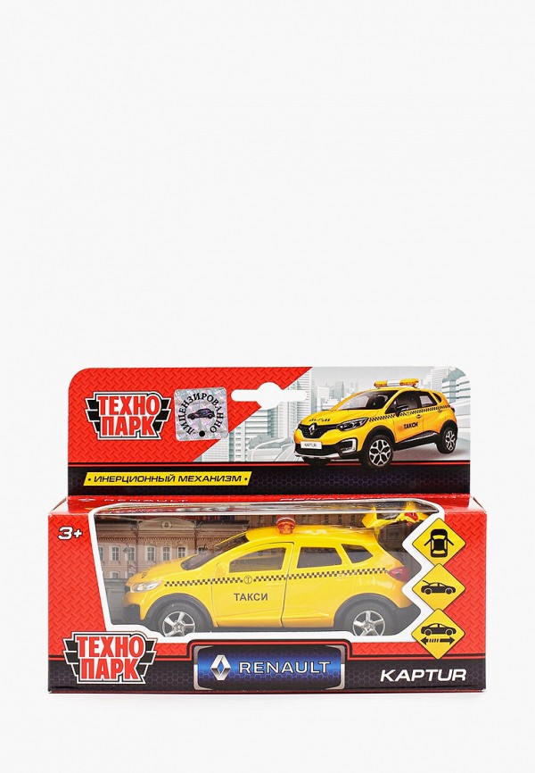 

Игрушка Технопарк, Желтый, Renault Kaptur. Такси