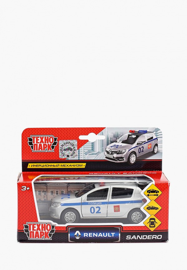 

Игрушка Технопарк, Белый, "RENAULT SANDERO. Полиция"