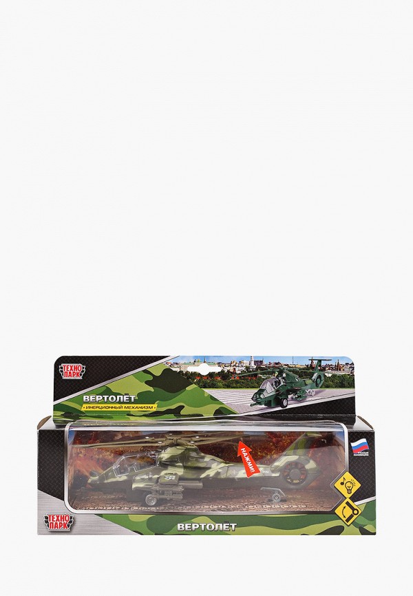 

Игрушка Технопарк, Разноцветный, вертолёт, 22 см.