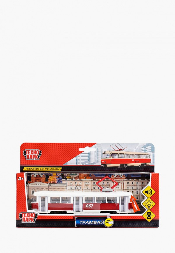 

Игрушка Технопарк, Разноцветный, Трамвай, 18 см