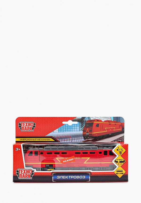 

Игрушка Технопарк, Красный, Электровоз, 19 см