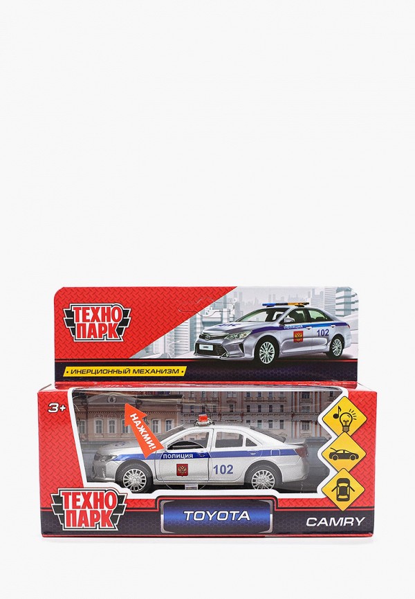 

Игрушка интерактивная Технопарк, Серый, "Toyota Camry Полиция", 12 см