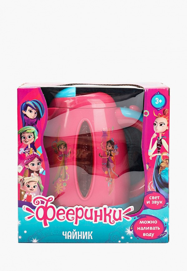 

Игрушка Играем Вместе, Розовый, Фееринки. Чайник, 20 см