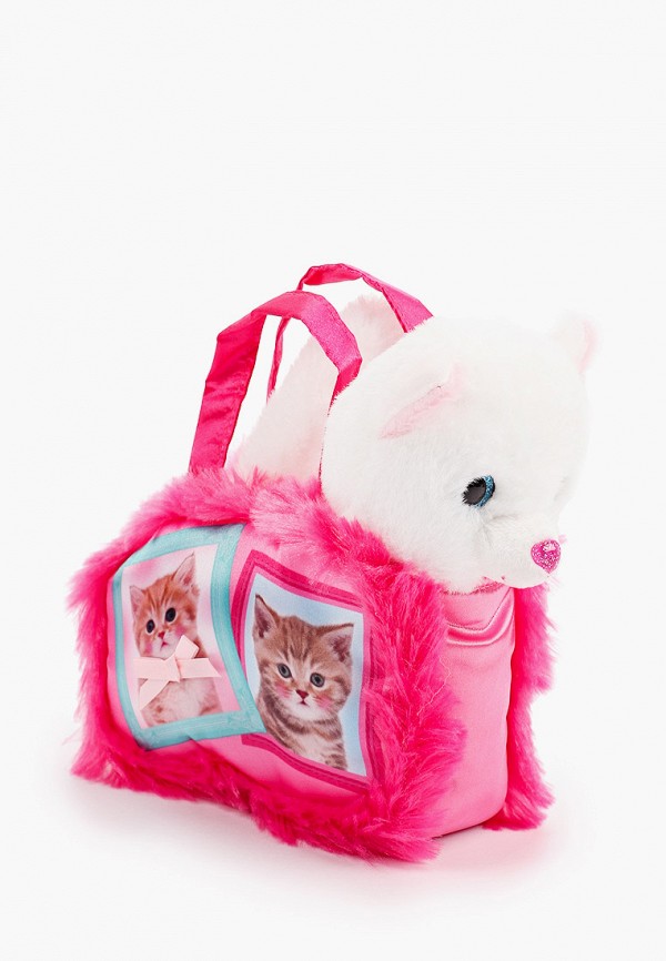 

Игрушка мягкая Мой Питомец, Разноцветный, "Кошка с ожерельем", 18 см