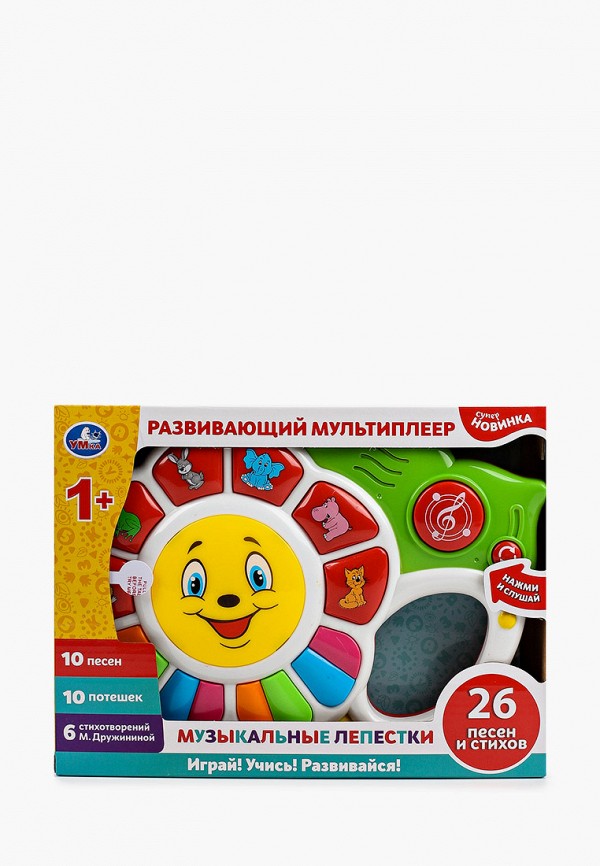 

Игрушка развивающая Умка, Разноцветный, Развивающий мультиплеер "Музыкальные лепестки