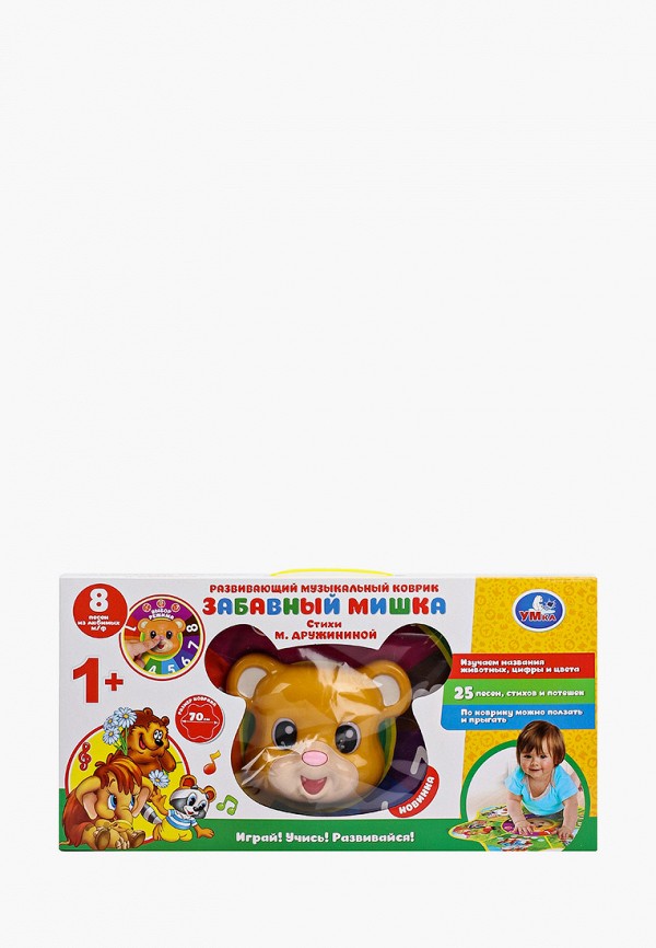 

Игрушка развивающая Умка, Разноцветный, "Забавный мишка", 20 см