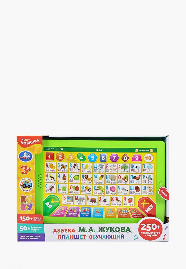 

Игрушка интерактивная Умка, Разноцветный, Сенсорный планшет "Азбука"