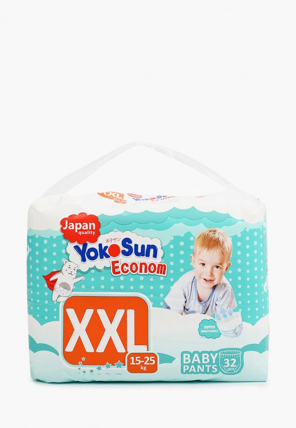 

Подгузники-трусики Yokosun, Белый, ECONOM