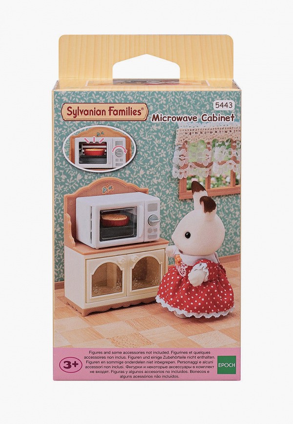 

Набор игровой Sylvanian Families, Разноцветный, "Шкаф с микроволновой печью"