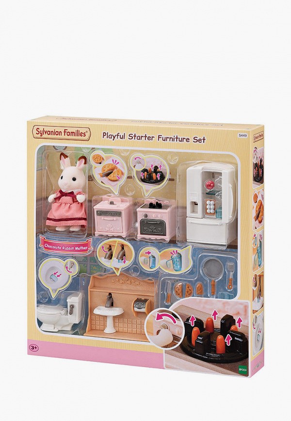 

Набор игровой Sylvanian Families, Разноцветный, "Мебель для Уютного домика"