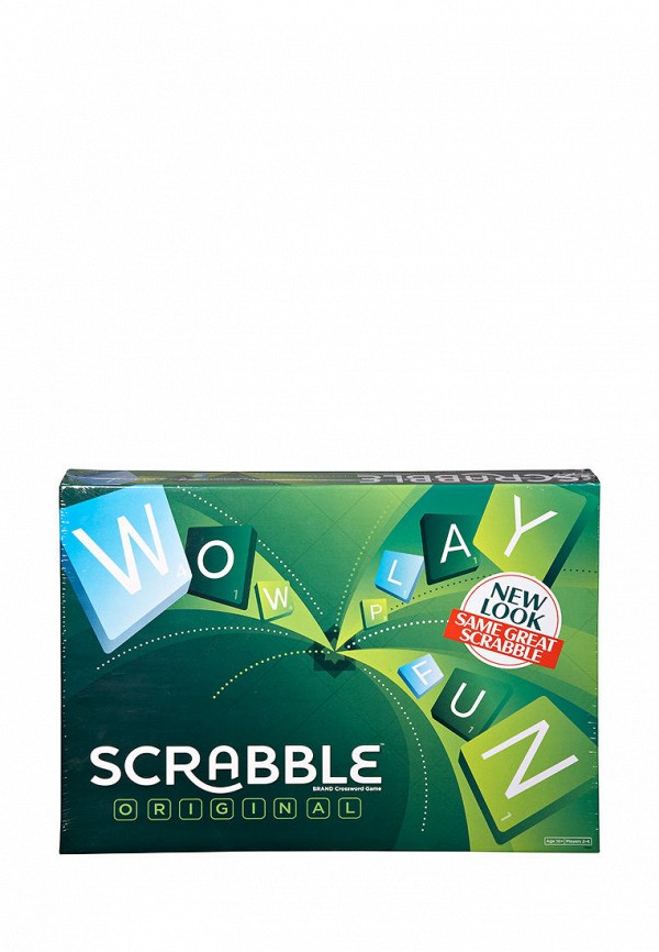 

Игра настольная Scrabble, Зеленый, Scrabble на английском языке
