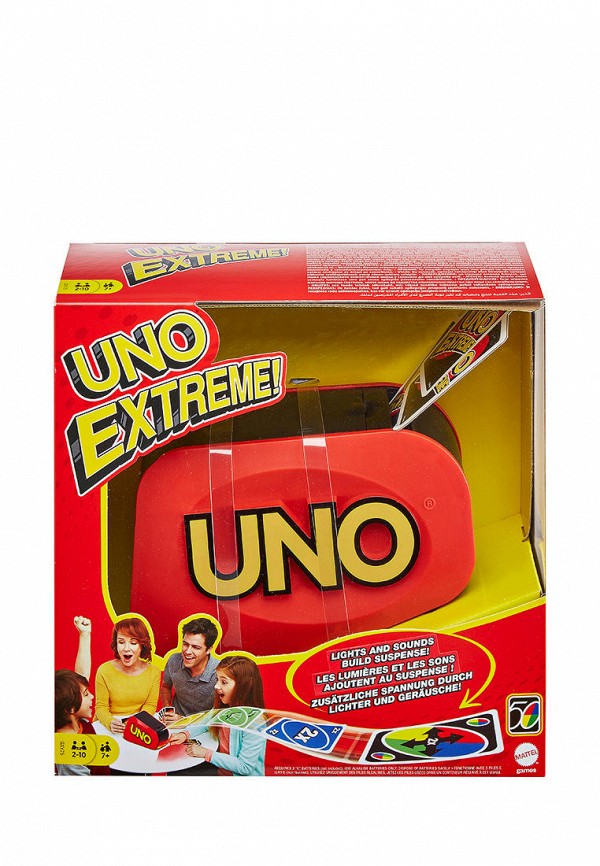 

Игра настольная Uno, Разноцветный, UNO EXTREME 2.0