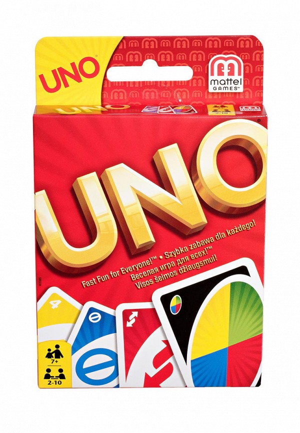 

Игра настольная Uno, Разноцветный, UNO