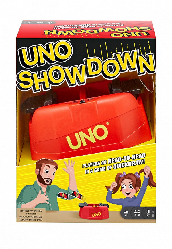 

Игра настольная Uno, Разноцветный, SHOWDOWN