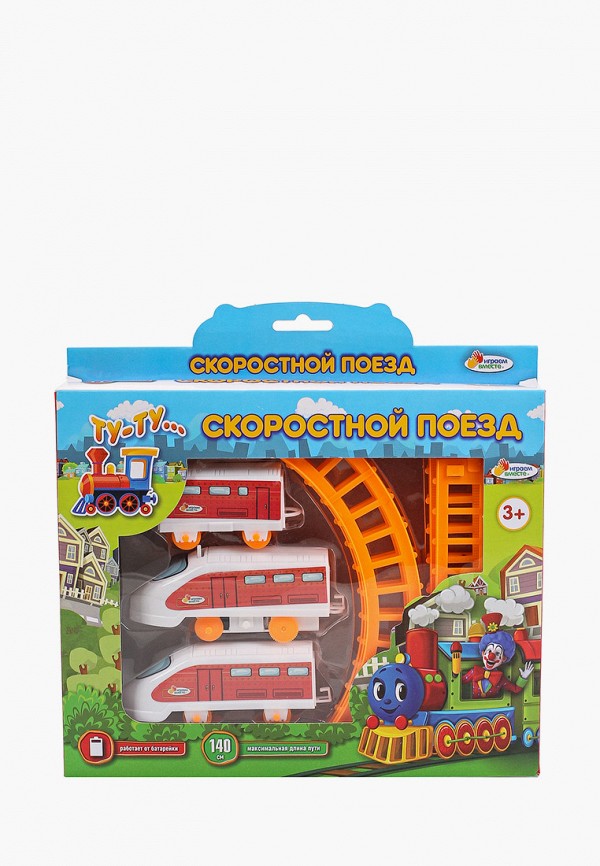 

Игрушка Играем Вместе, Разноцветный, «Скоростной поезд»