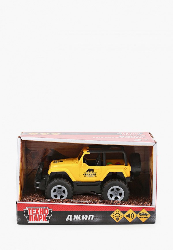 

Игрушка Технопарк, Желтый, Джип, 15.5 см.