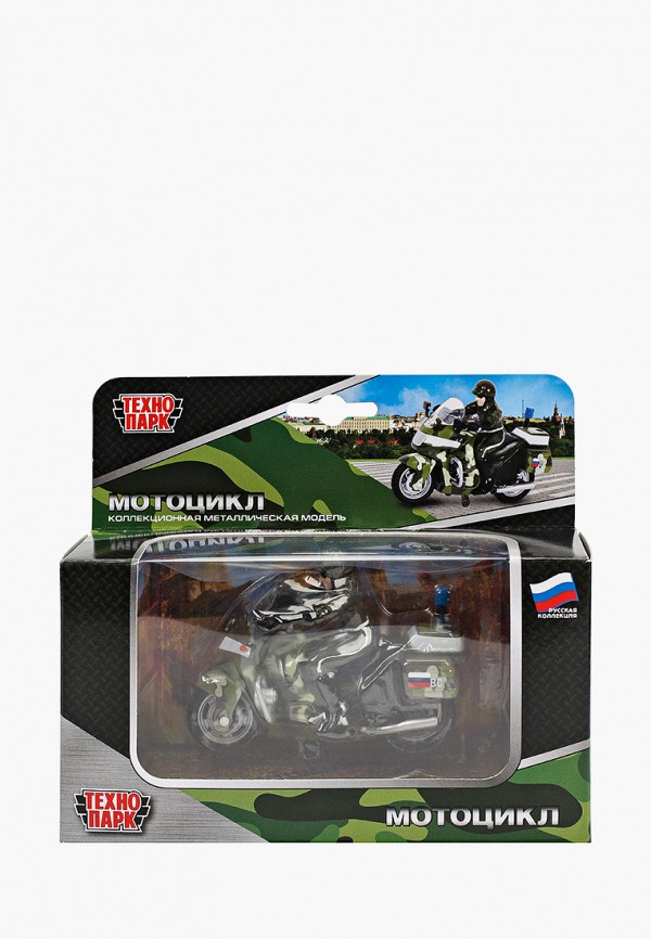 

Игрушка Технопарк, Разноцветный, мотоцикл, 9 см