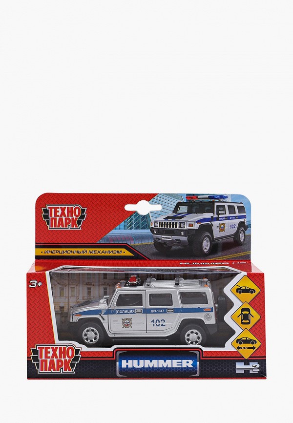 

Игрушка Технопарк, Серый, Hummer H2. Полиция