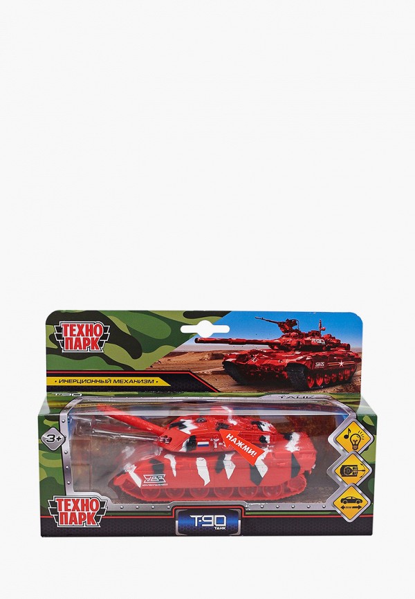 

Игрушка Технопарк, Красный, "Танк Т-90", 13 см