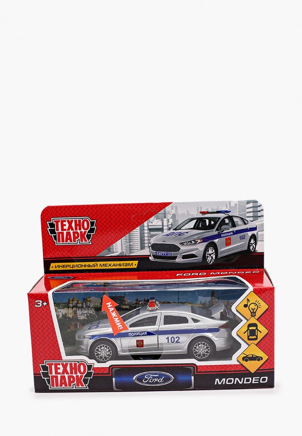 

Игрушка интерактивная Технопарк, Серый, 12 см