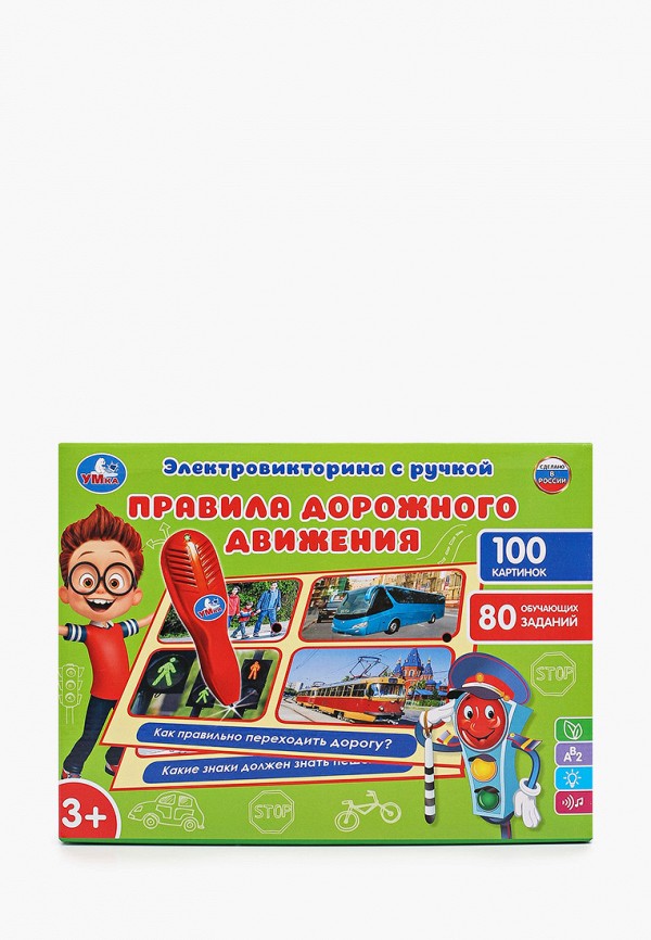 

Игрушка развивающая Умка, Разноцветный, "Правила дорожного движения"