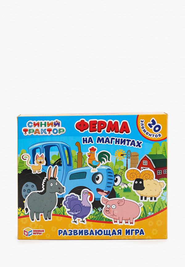 

Игра настольная Умные Игры, Разноцветный, «Синий Трактор. Ферма»