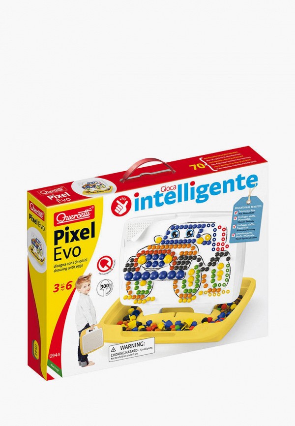 

Набор игровой Quercetti, Разноцветный, Мозаика "Pixel Evo", 300 элементов