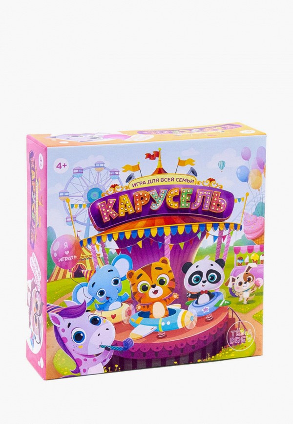 

Игра настольная ND Play, Разноцветный, Карусель