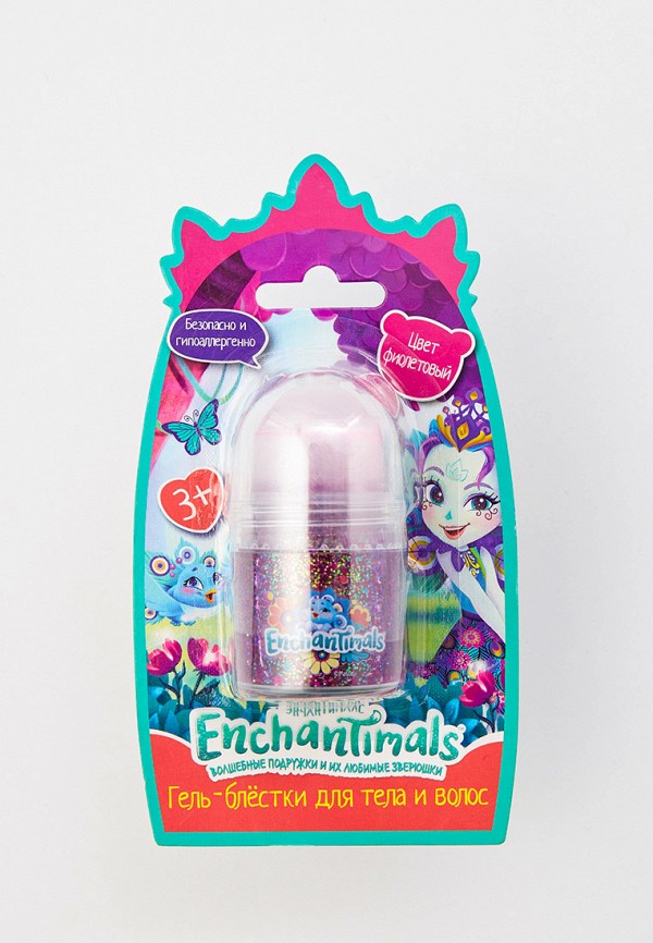 

Гель Милая Леди, Разноцветный, -блёстки для тела и волос "Enchantimals", 20 мл