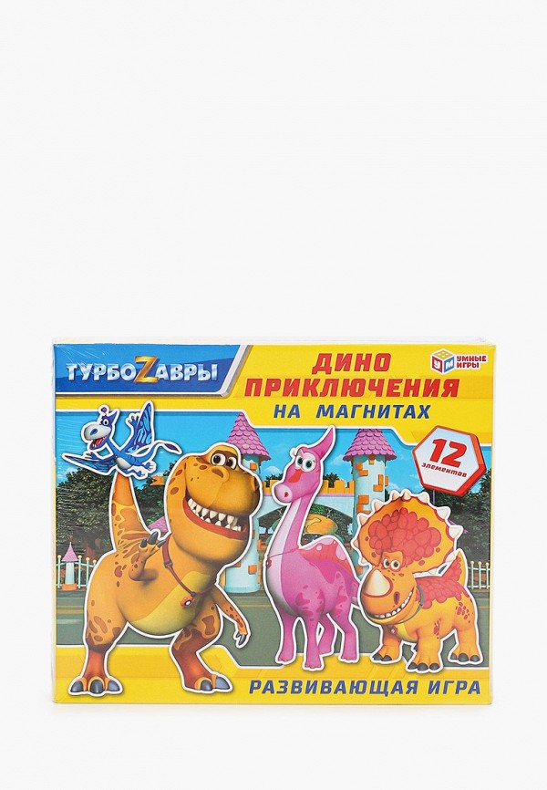 

Игра настольная Умные Игры, Разноцветный, "Турбозавры"