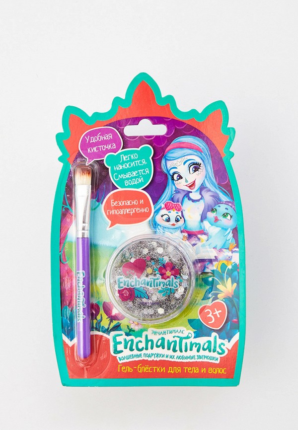 

Гель Милая Леди, Разноцветный, -блёстки для тела и волос "Enchantimals", 15 г