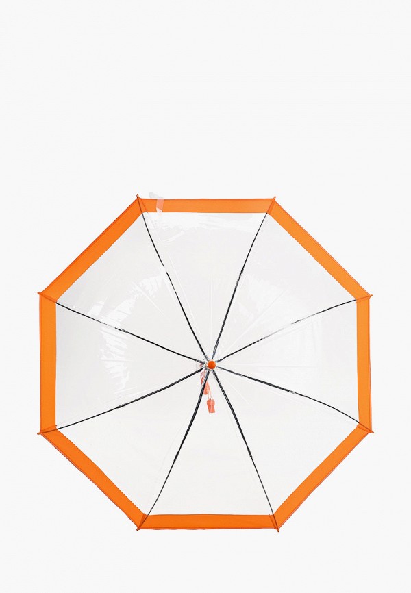 Детский зонт-трость Zemsa цвет оранжевый 