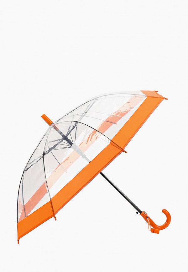 Детский зонт-трость Zemsa цвет оранжевый  Фото 2