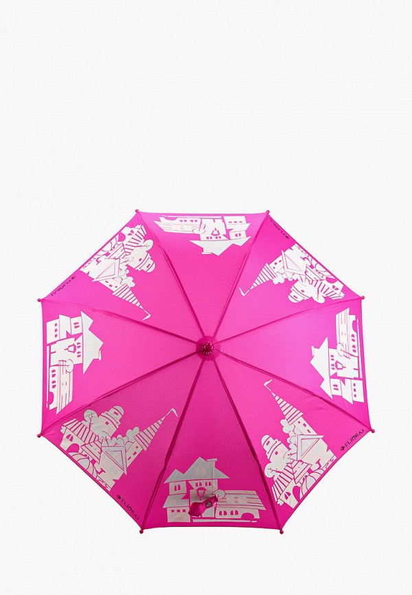 Детский зонт-трость Flioraj цвет розовый 