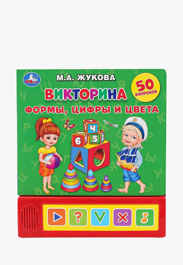 

Книжка-игрушка Умка, Разноцветный, "Формы, цифры и цвета"