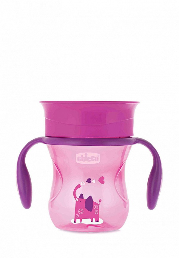 

Бутылка Chicco, Розовый, Поильник Perfect 200 мл