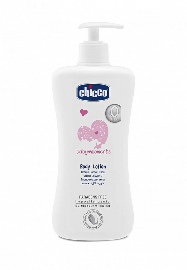

Лосьон для тела Chicco, Белый, Baby moments с витамином E, 100 мл