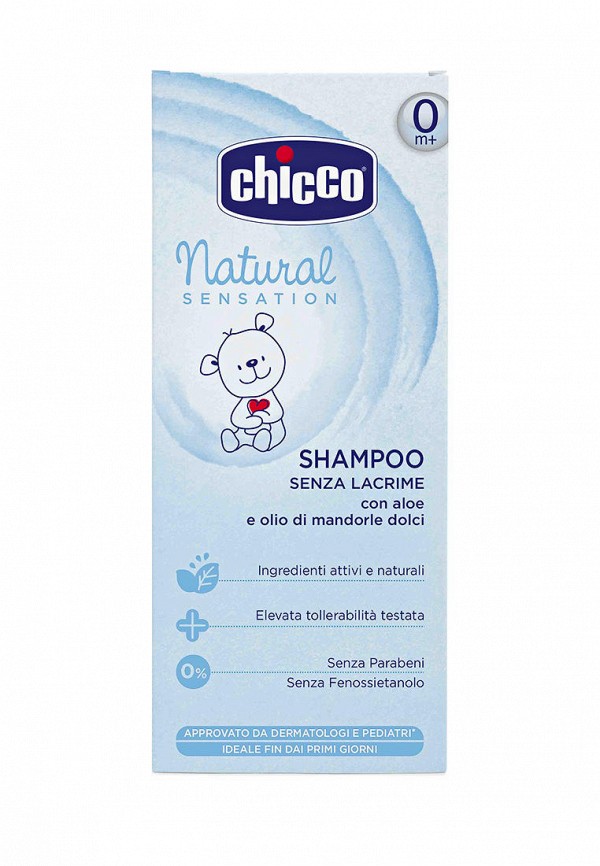 

Шампунь Chicco, Белый, Natural Sensation без слез, 300 мл