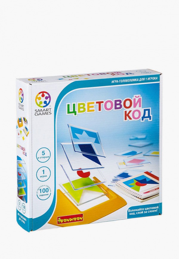 

Игра настольная Bondibon, Разноцветный, Логическая игра Цветовой код