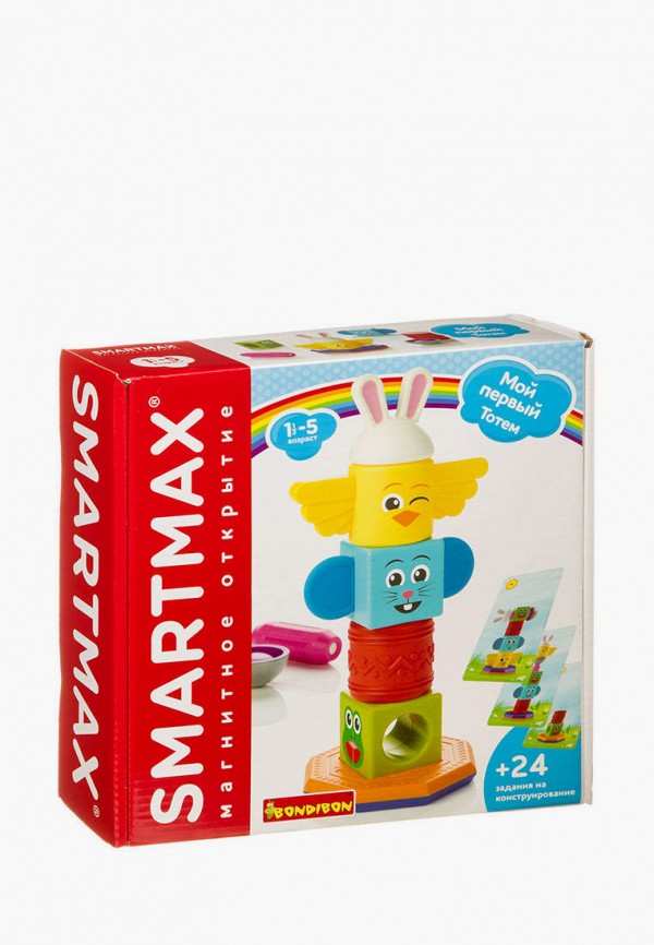 

Набор игровой Bondibon, Разноцветный, Магнитный SmartMax, Мой первый тотем
