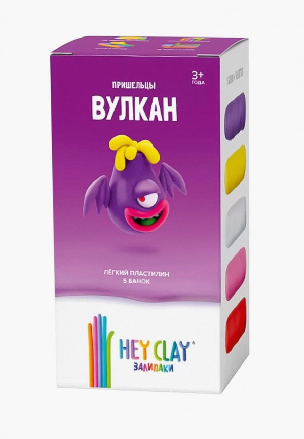 

Набор для творчества Hey Clay, Фиолетовый, Залипаки