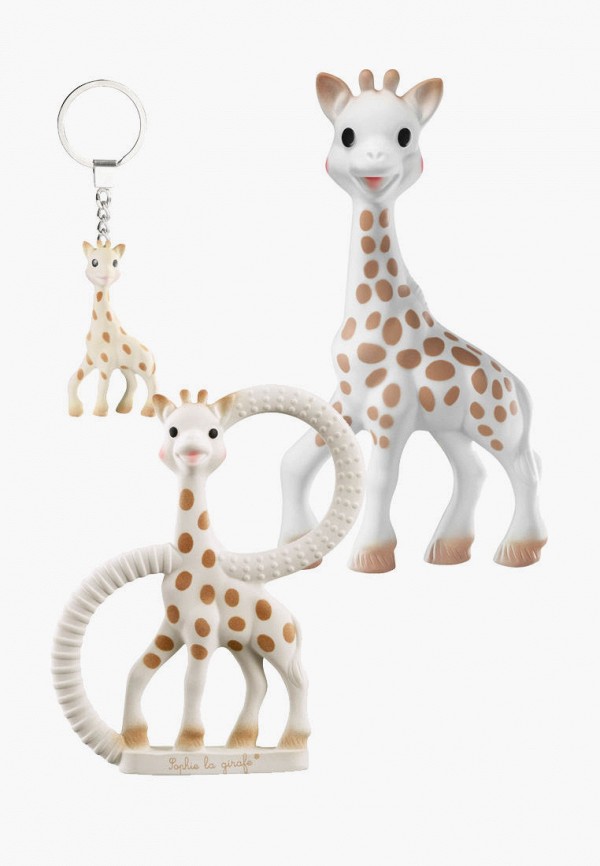 

Набор игровой Sophie la girafe, Разноцветный, «Жирафик Софи» 3 в 1