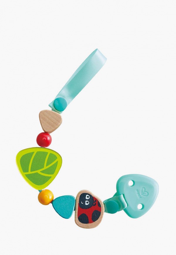 

Игрушка Hape, Разноцветный, Держатель для соски "Божья коровка"